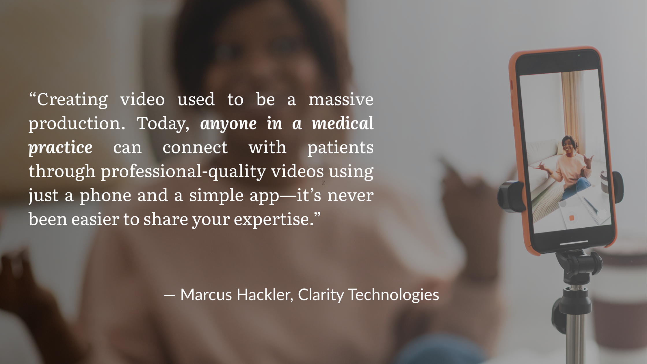 Creating video today quote