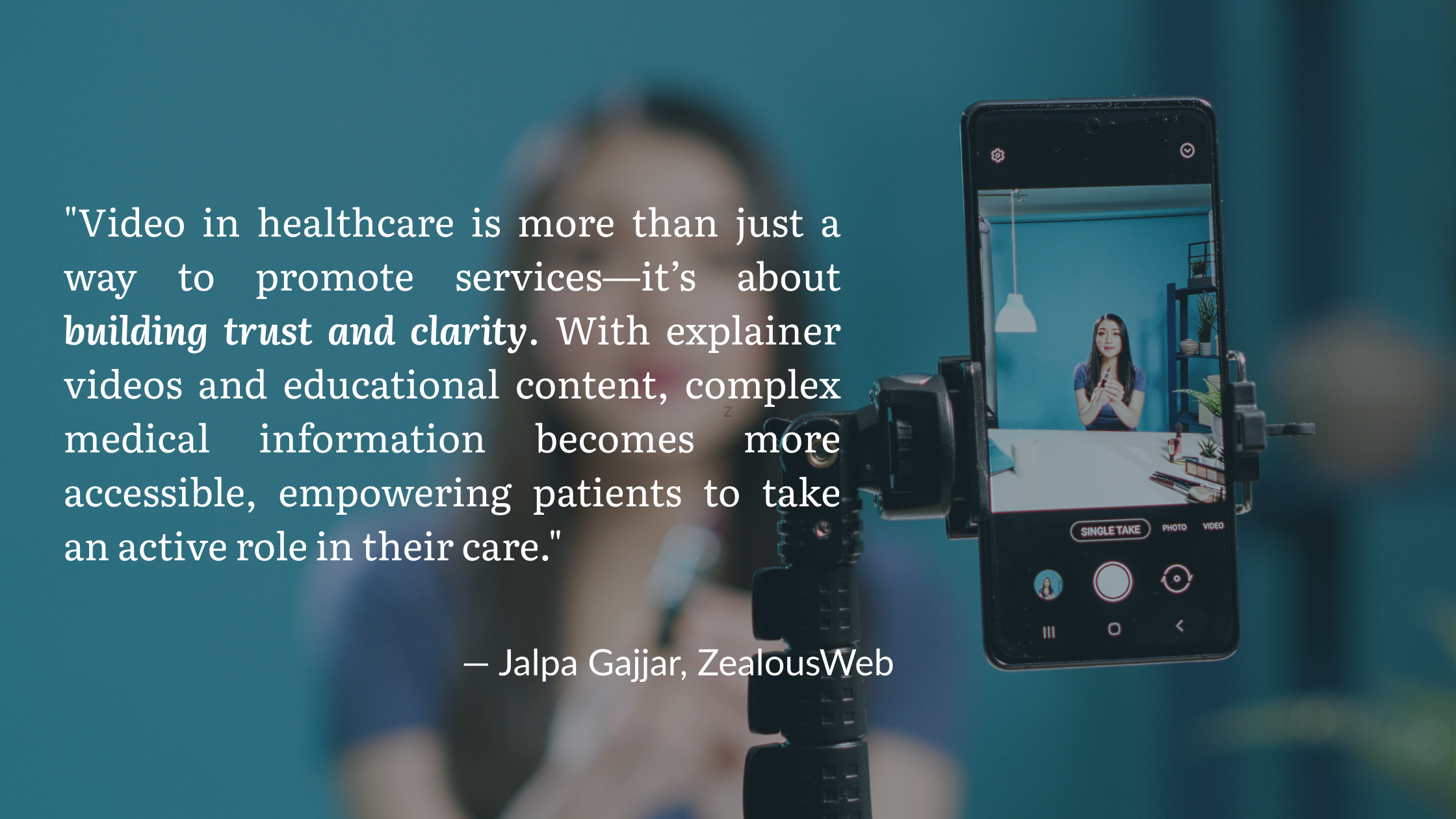 Video in healthcare quote